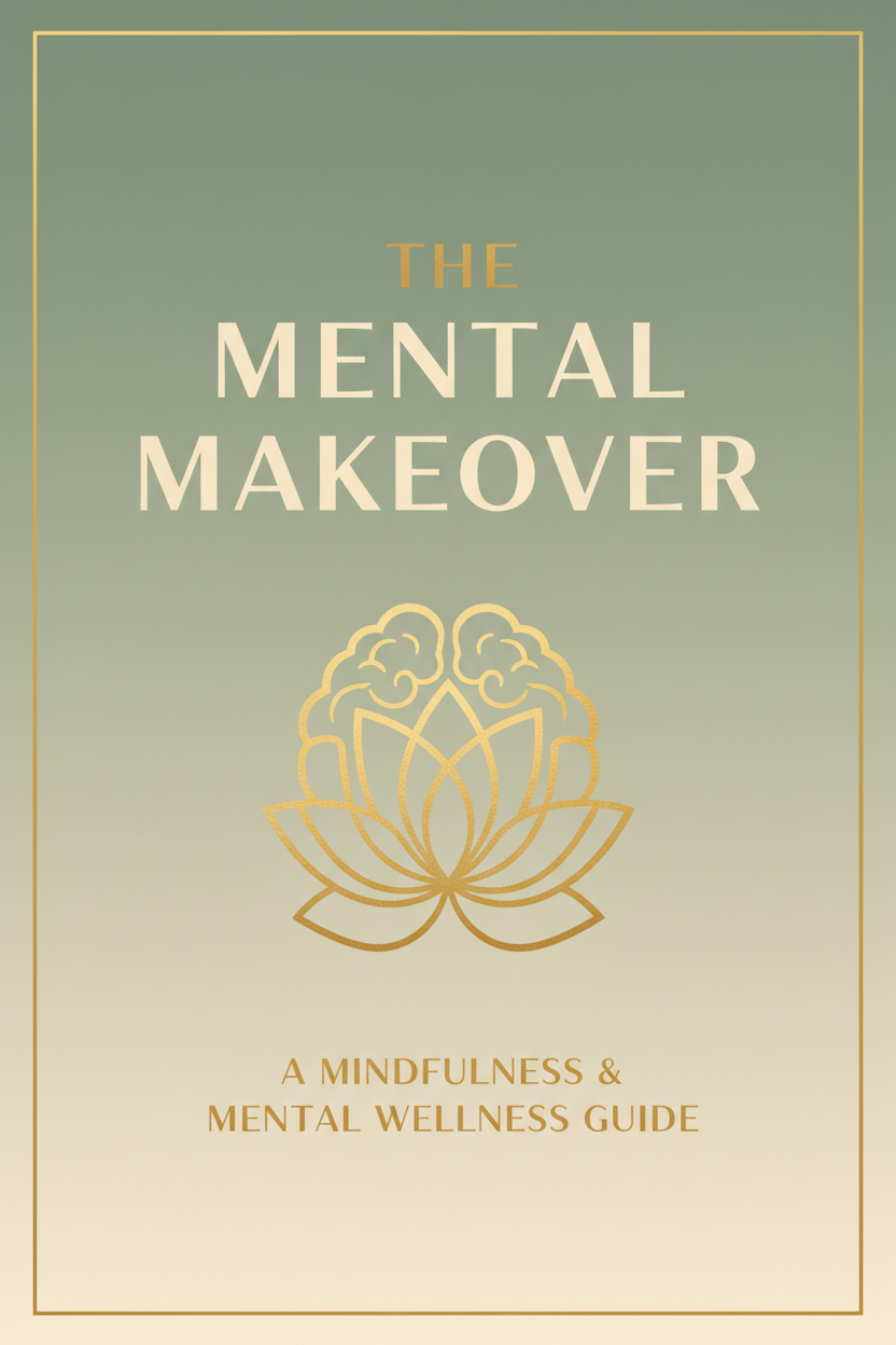 The Mental Makeover ebook cover — a mindfulness guide by Mindful Moments